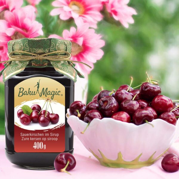 Sauerkirschen im Sirup „Baku Magic“