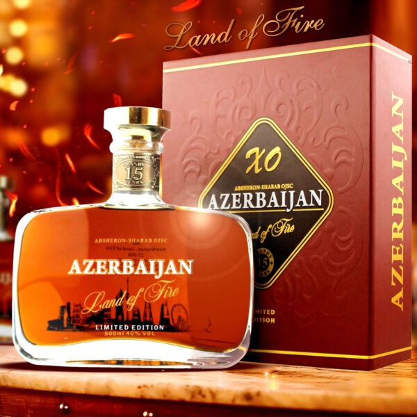 Brandy XO Azerbaijan Land of Fire 40% Alc.