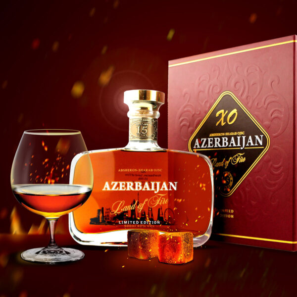 Brandy XO Azerbaijan Land of Fire 40% Alc. – Bild 2