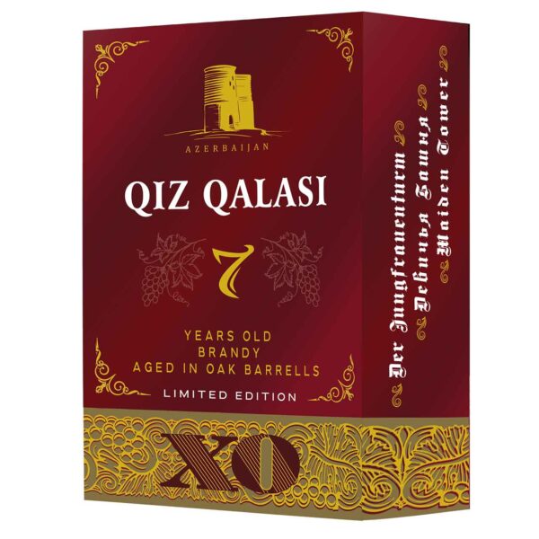 Brandy XO QIZ QALASI 40% Alc. – Bild 3